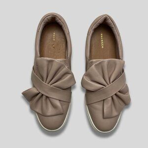 HALOGEN Nordstrom Bow Leather Sneakers Pastel Size 8